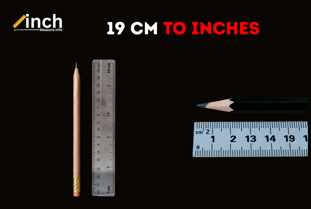 19 cm to Inches